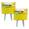 C-Line Products Small Chair Cubbie, 12in, Sunny Yellow, PK2 10412 - alternate 1